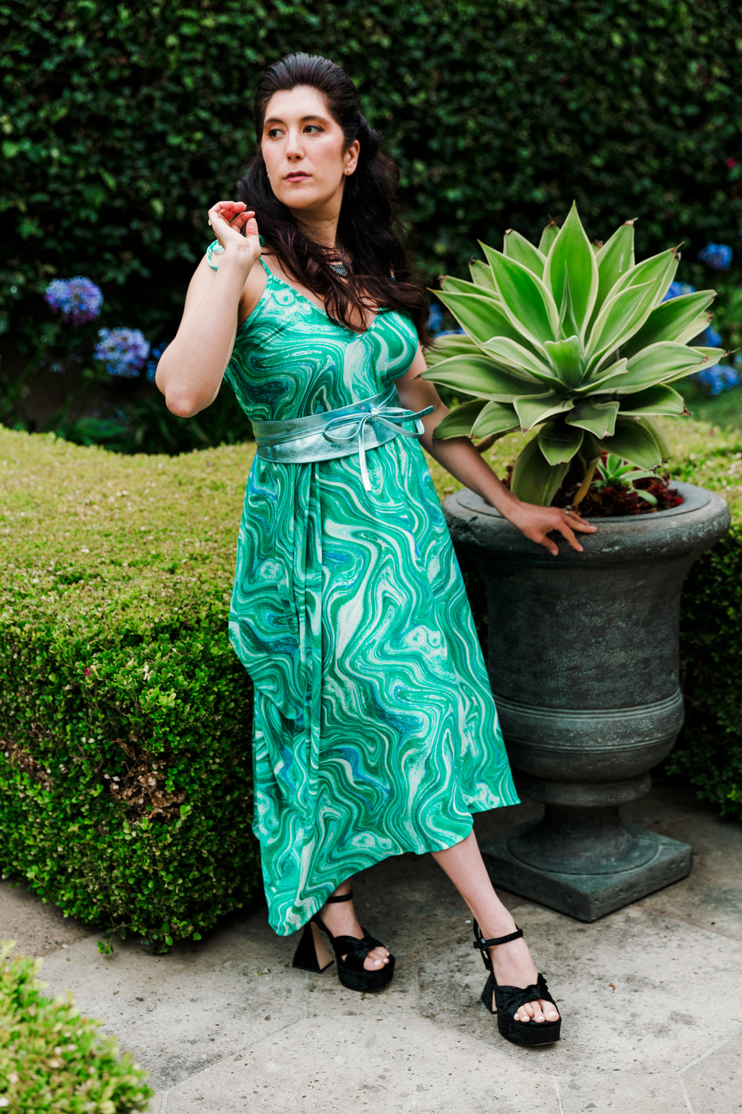 V is for Vinnik Dress in "Abstract"
