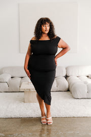 Seconda Donna Dress “Iconic Stretch” (Black)