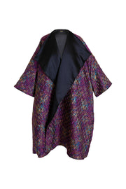 Reversible Opera Coat in “Semiramide"  (Purple)