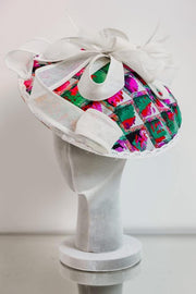 Fascinator in “Painted Scales”