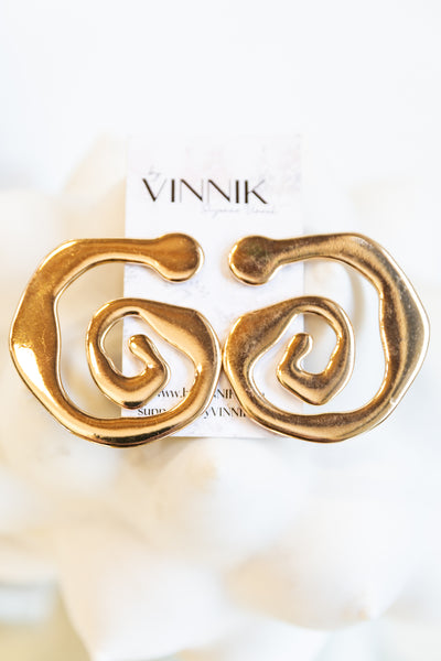 Dizzy Earrings (Gold)