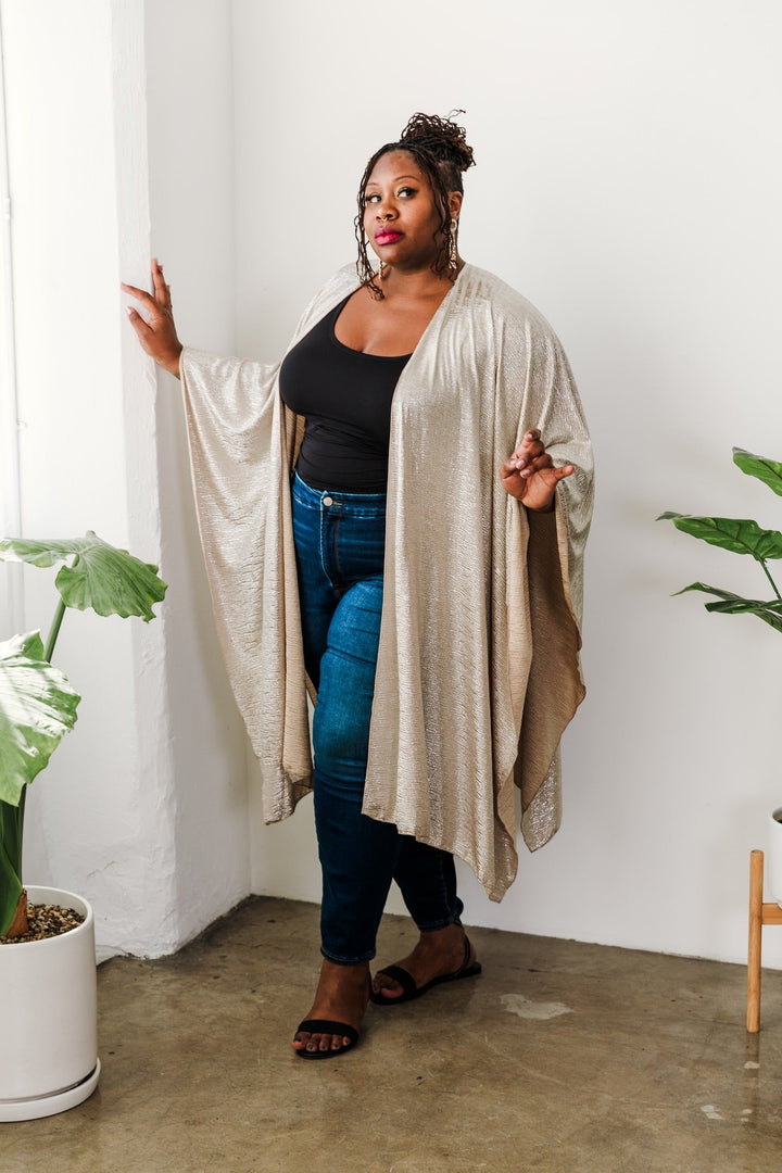 Blanket Scarf “Champagne”