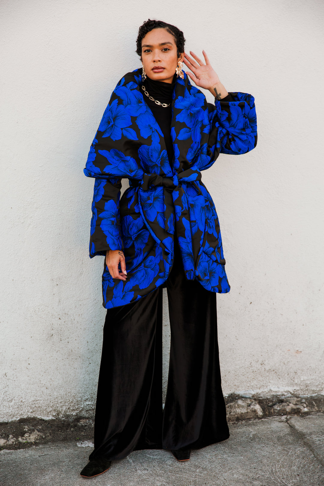 Cocoon Coat in "Bluebeard's Castle"