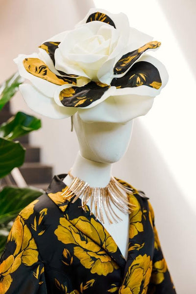 Rose Fascinator in “Pagliacci” (SAMPLE)