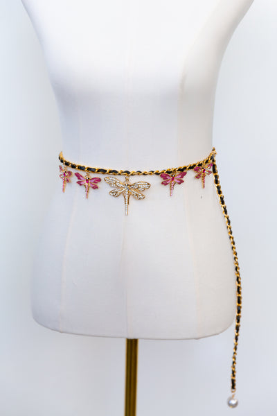 Dragonfly Belt (Pink)
