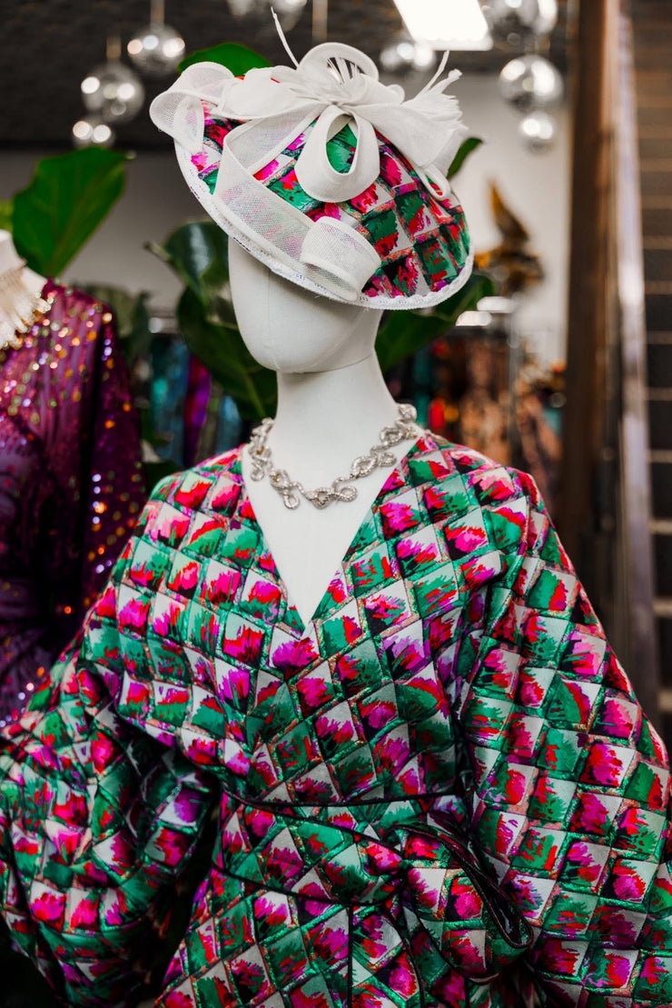Fascinator in “Painted Scales”