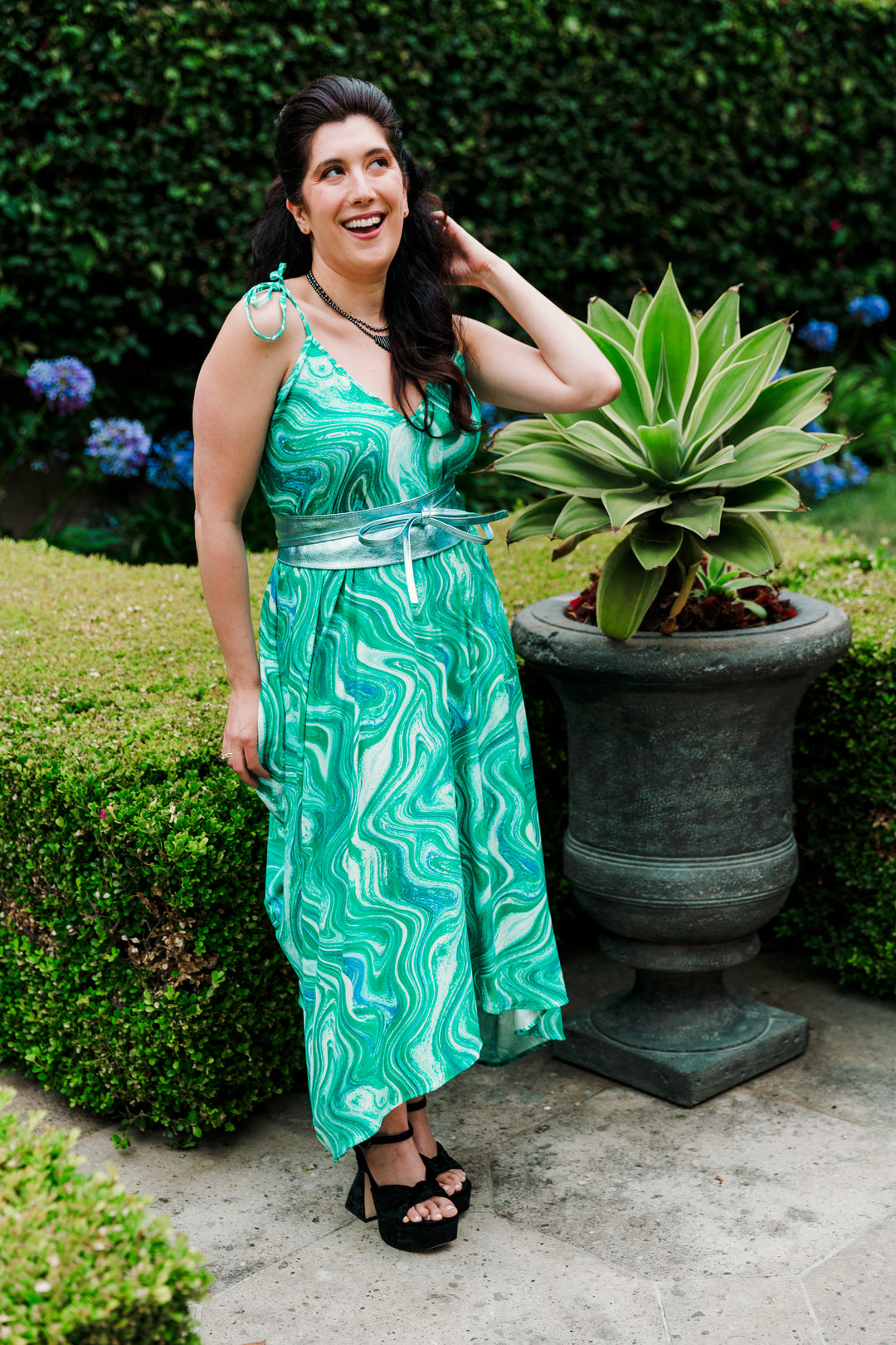 V is for Vinnik Dress in "Abstract"