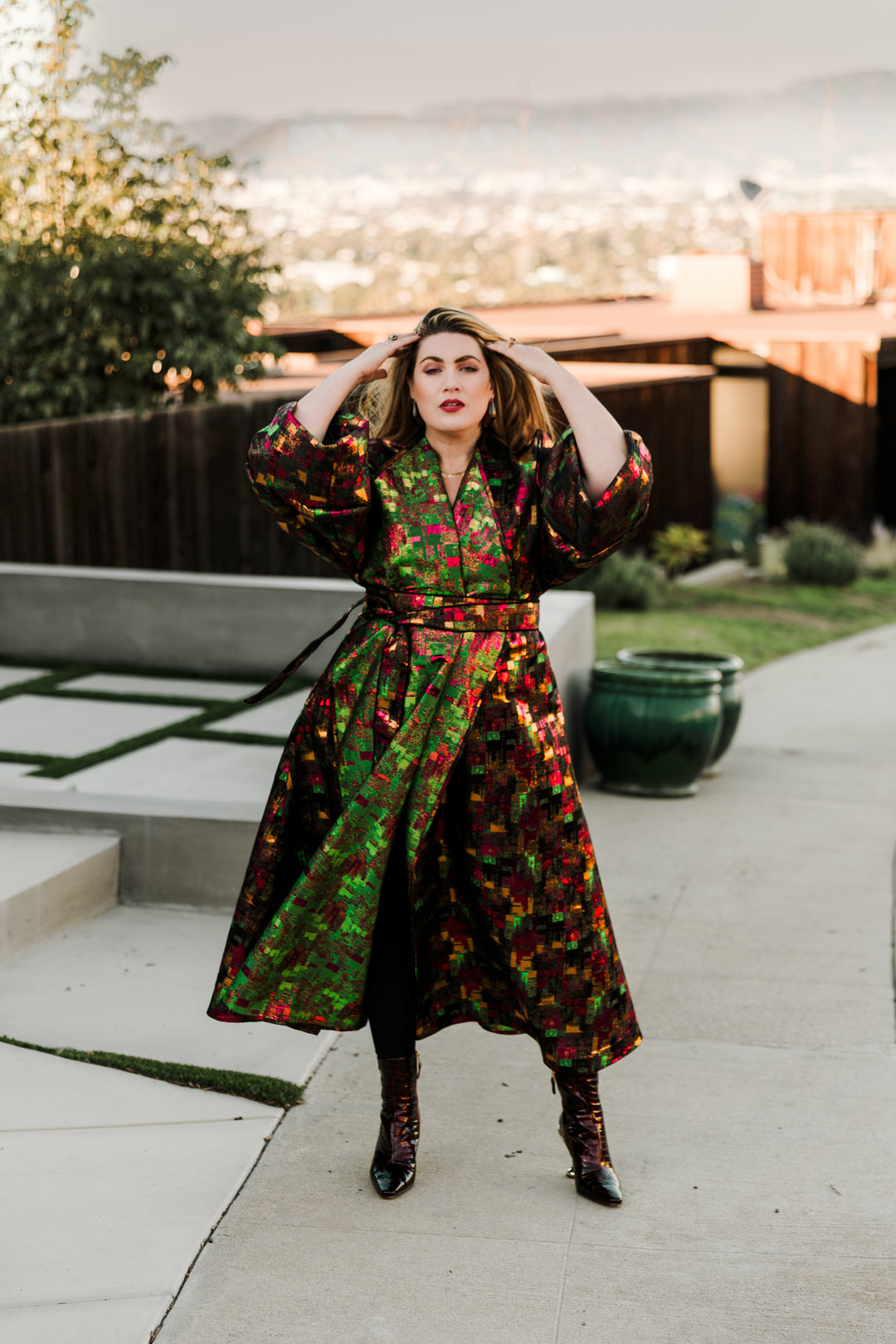 Parisian Coat in "Das Plaid"