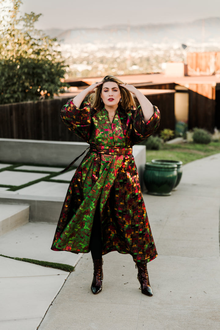 Parisian Coat in "Das Plaid"