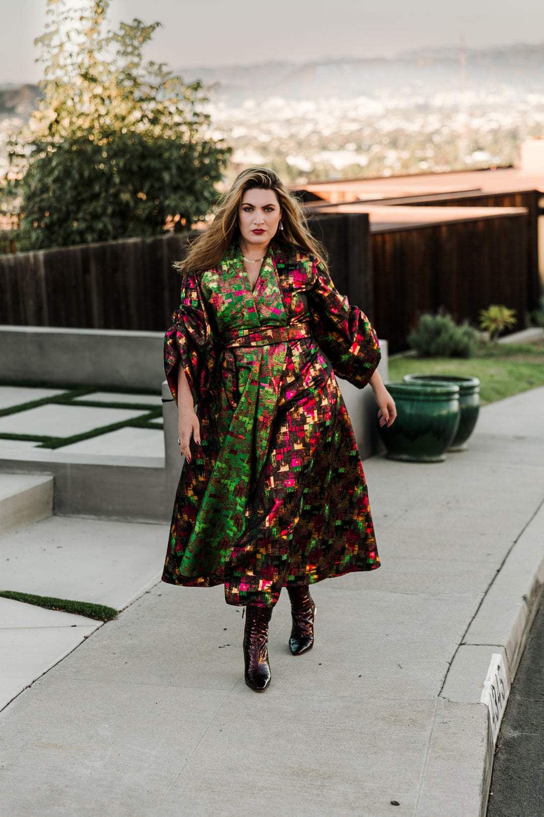 Parisian Coat in "Das Plaid"