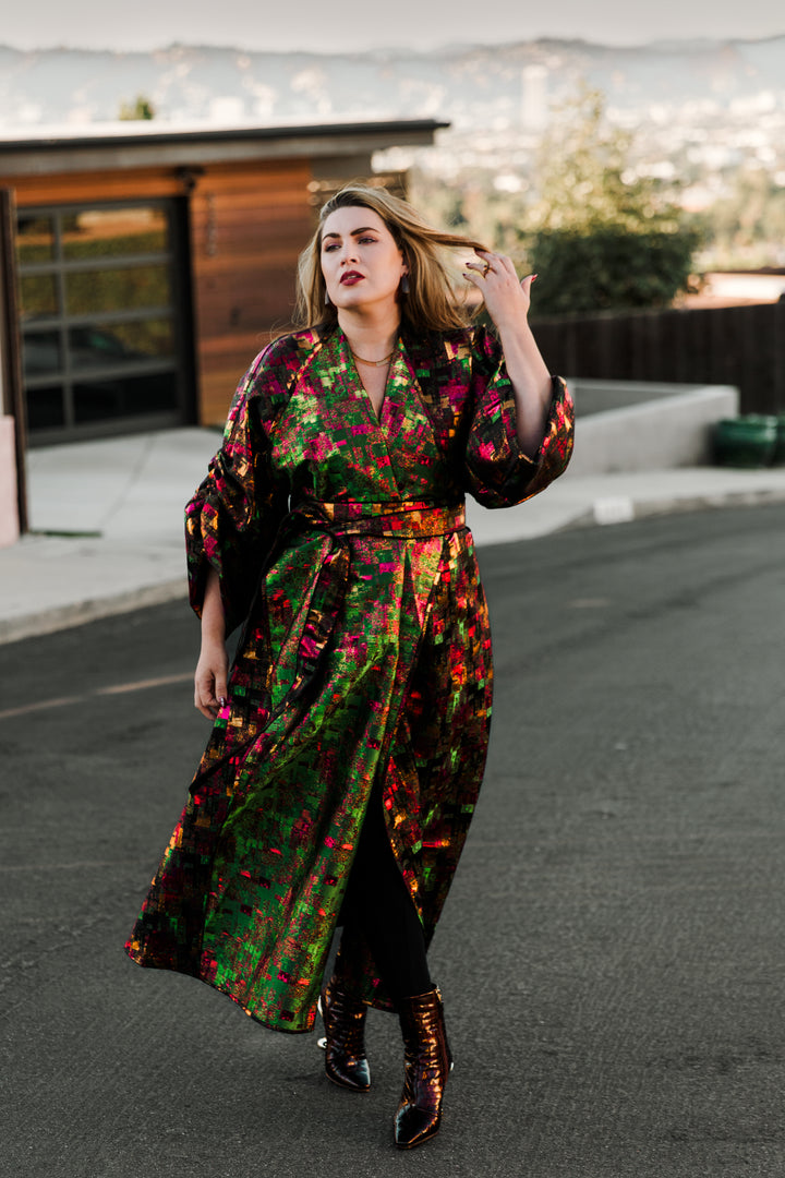 Parisian Coat in "Das Plaid"