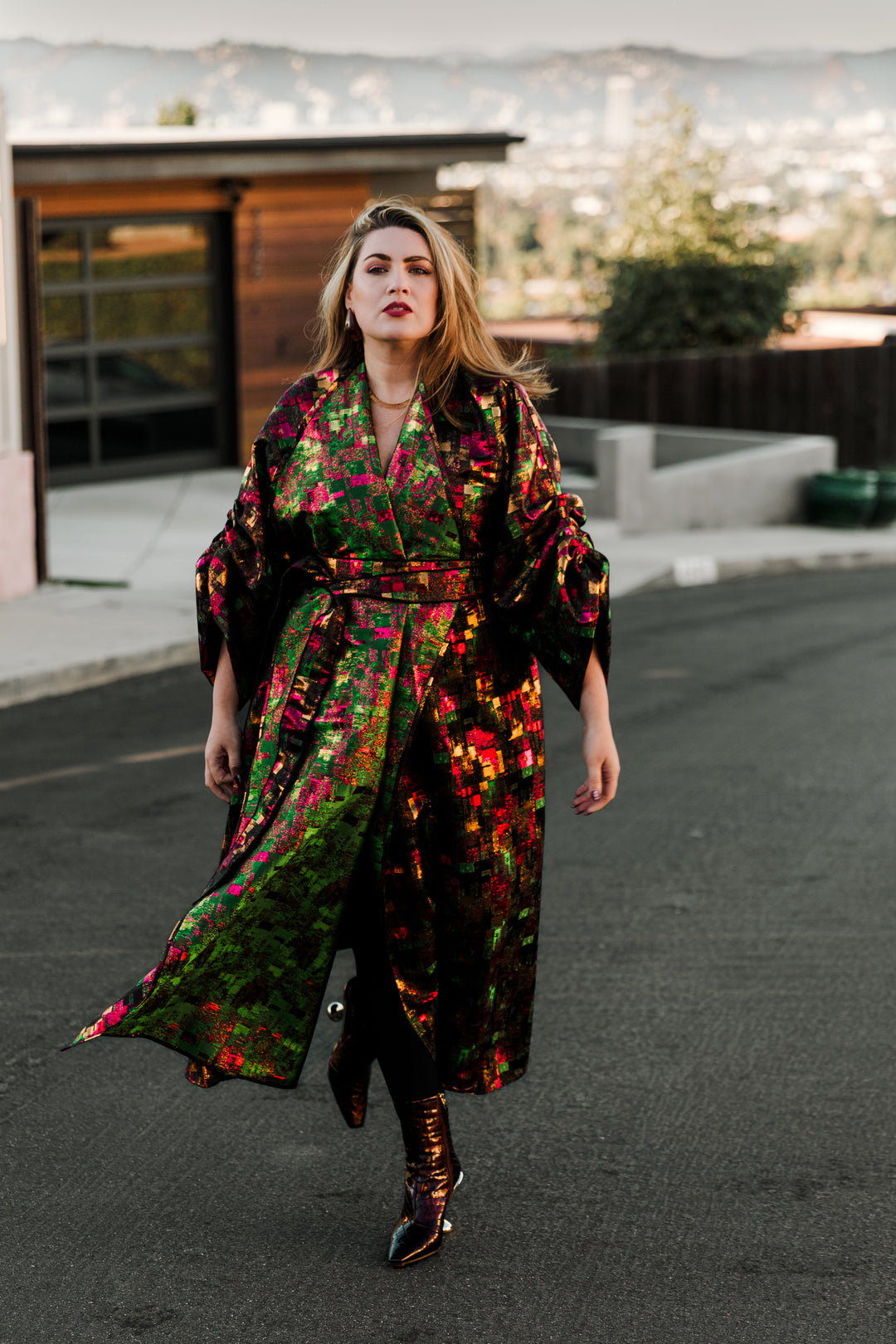 Parisian Coat in "Das Plaid"