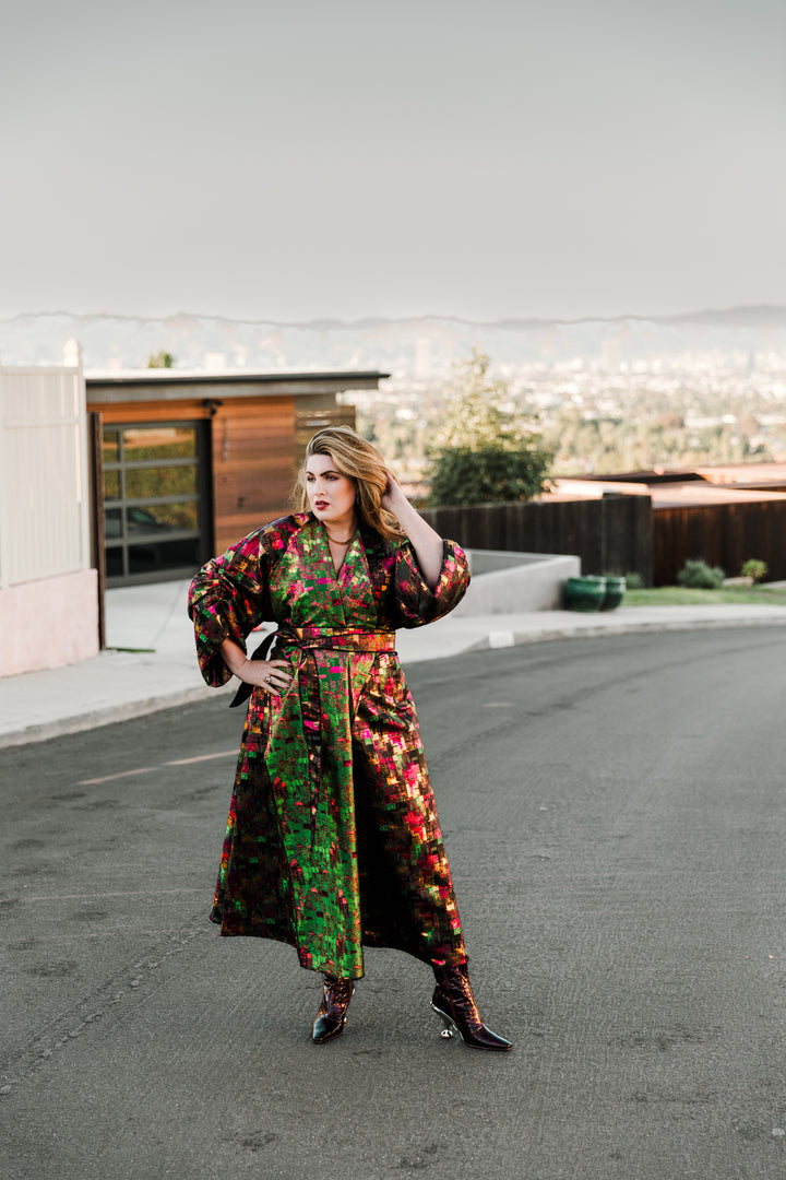 Parisian Coat in "Das Plaid"