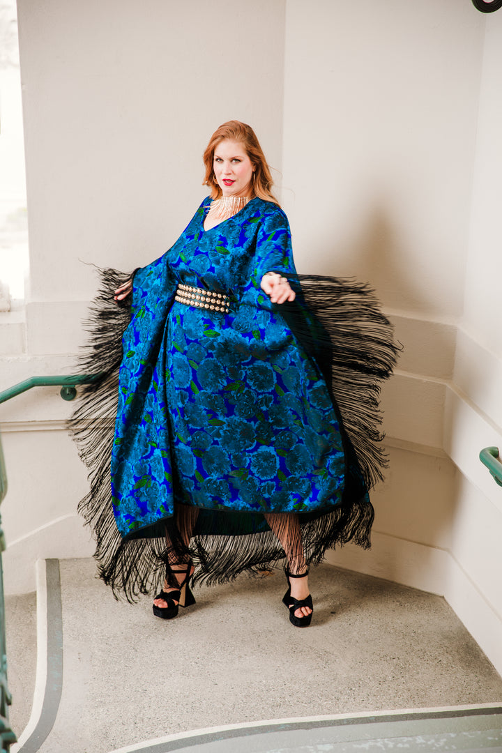 Runway Fringe Kaftan in "Frida"