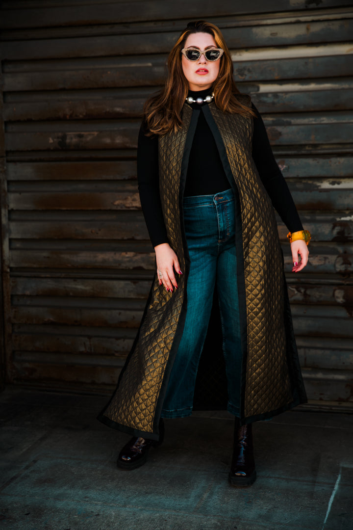 Berlin Duster in "Gold Quilt"