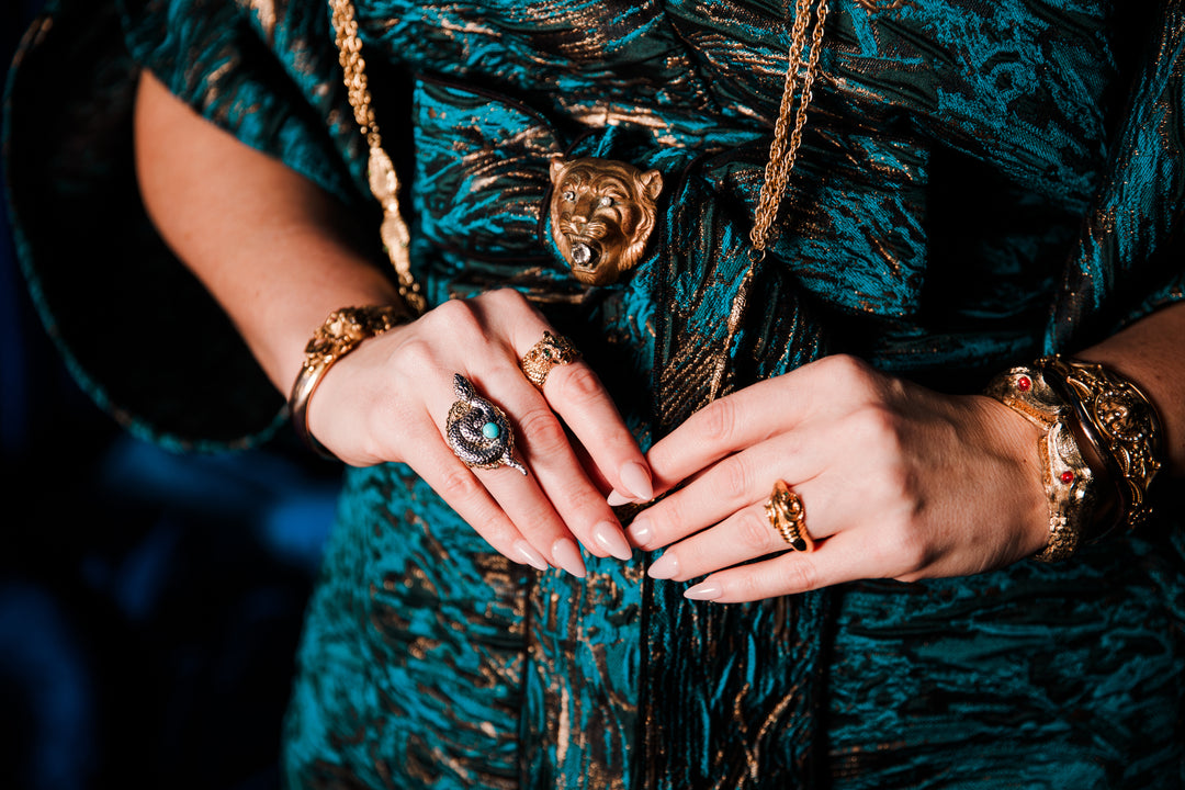 Theater Jacket in “Mefistofele" (Blue)