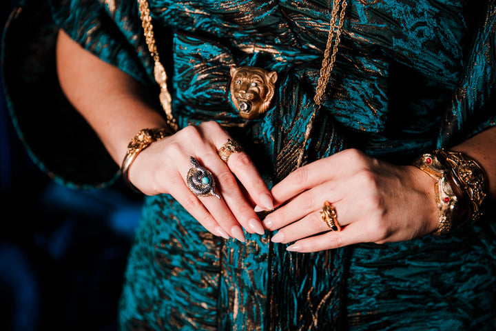 Theater Jacket in “Mefistofele" (Blue)