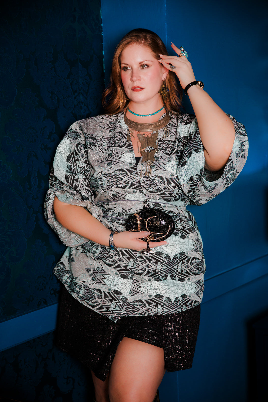 Theater Jacket in “Palm Springs" (Mint)