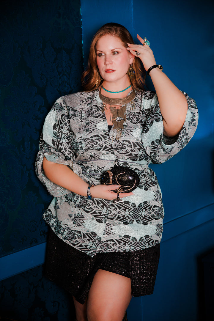 Theater Jacket in “Palm Springs" (Mint)