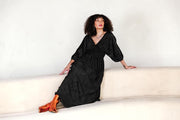 Colla Voce Dress “Black Slink”