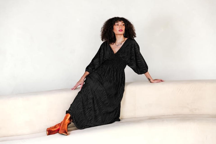 Colla Voce Dress “Black Slink”