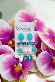 Rock Opera Earrings (Blue)