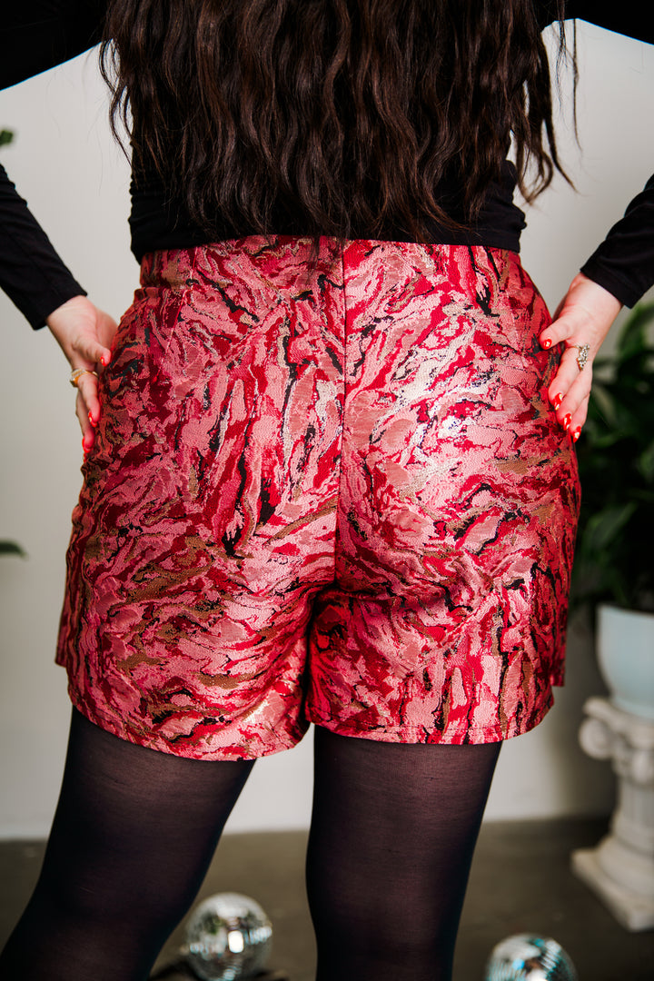 Skort in “Zampa” (Red)