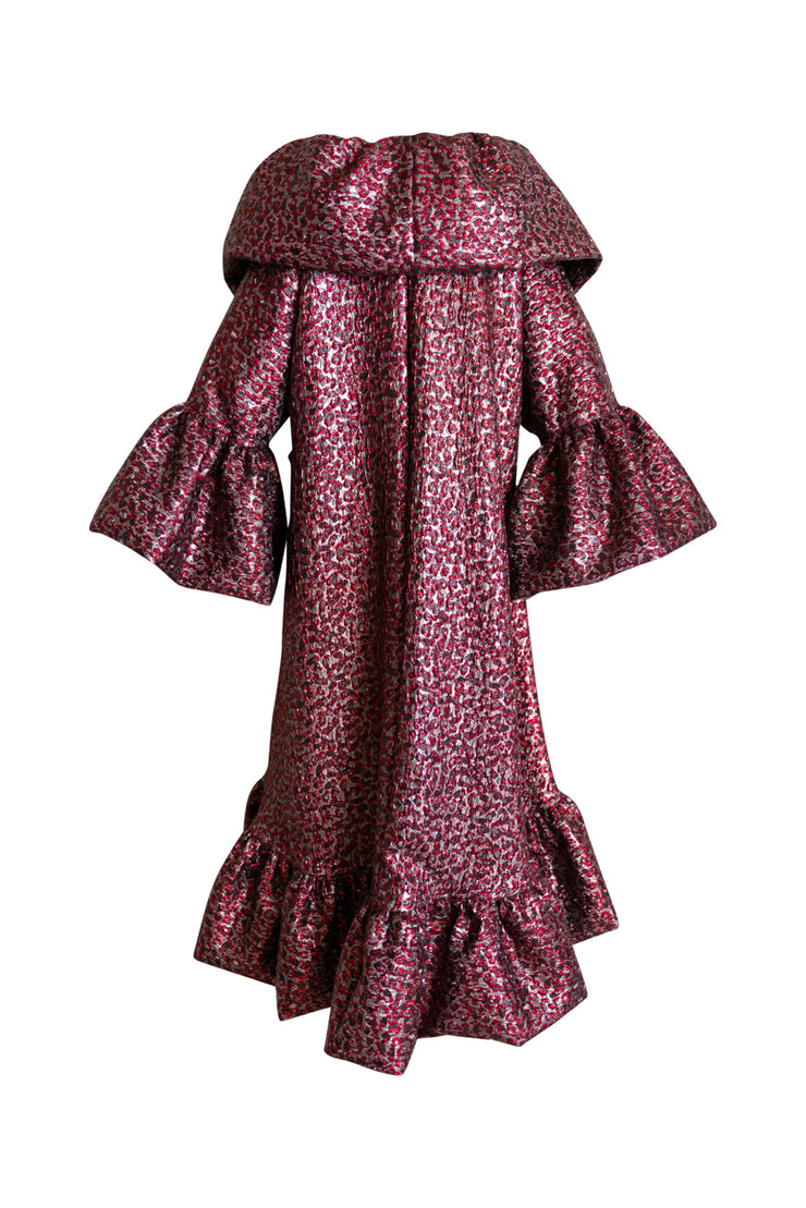 Manhattan Opera Coat in "Il Gattopardo" (Red)