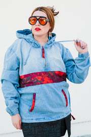 Denim Hoodie "Zelmira"