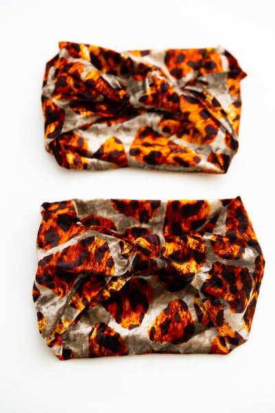 Headwrap “Leopard” (Light)