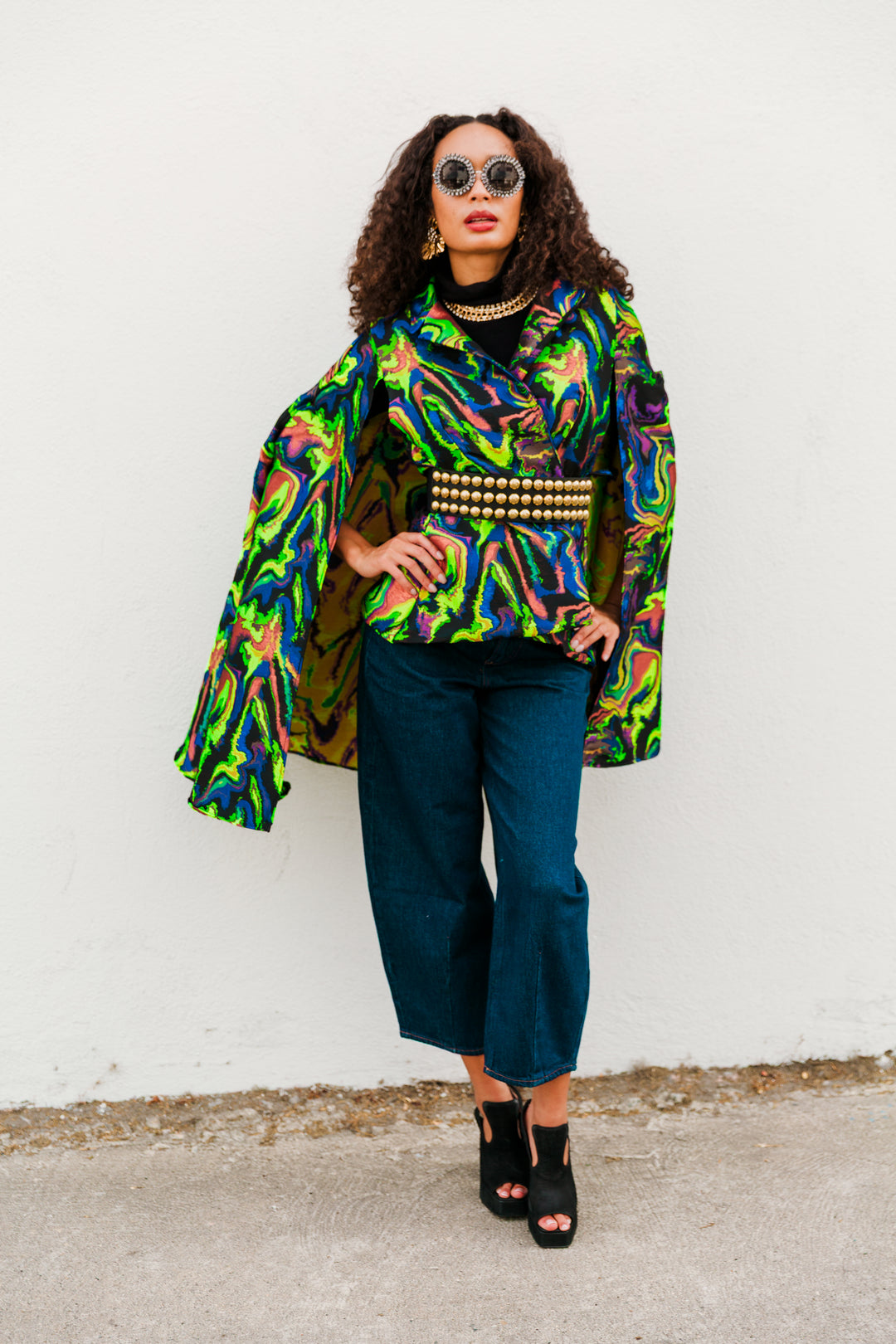 Jacquard Jape in "Brat Marble"