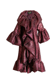 Manhattan Opera Coat in "Il Gattopardo" (Red)