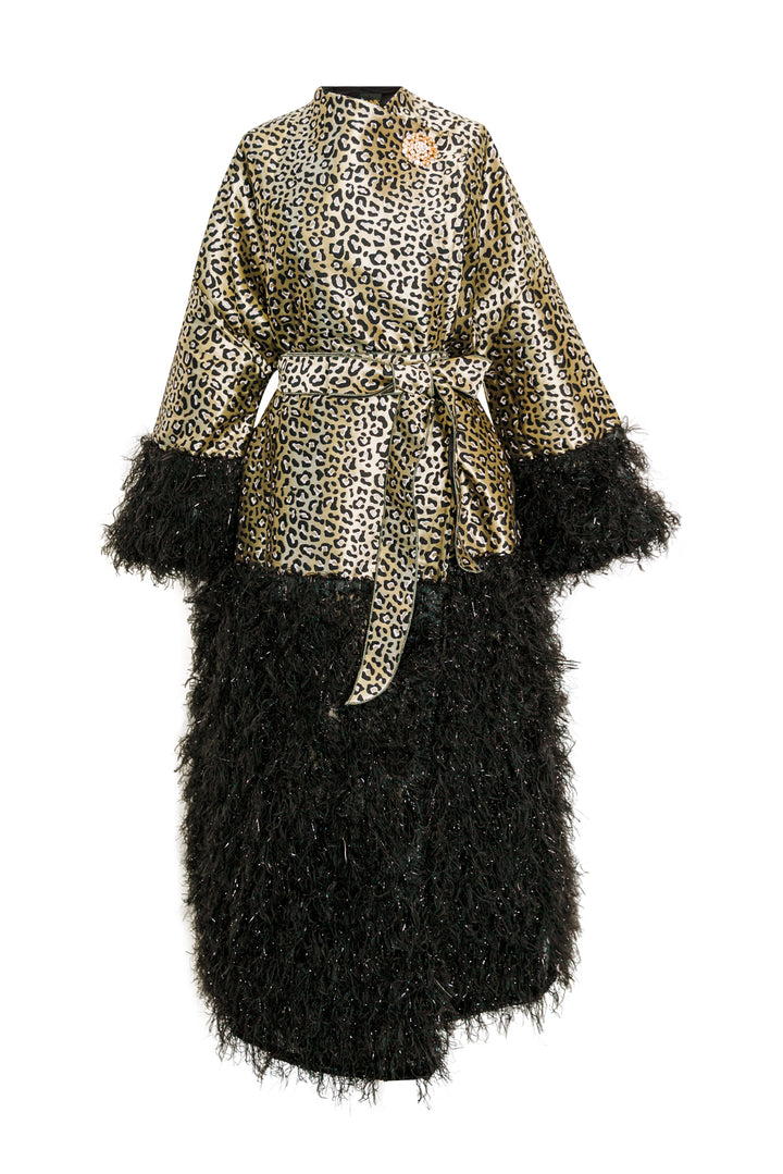 London Opera Coat in “Leopard"