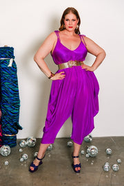 Poiret Jumpsuit in "Orchid Slink"