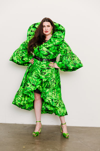Manhattan Opera Coat in "Verdi"