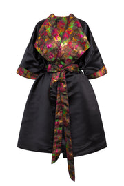 Reversible Opera Coat in "Das Plaid"