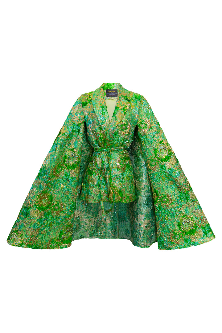 Jacquard Jape in "Flight" (Green)