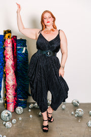 Poiret Jumpsuit in "Black Slink"