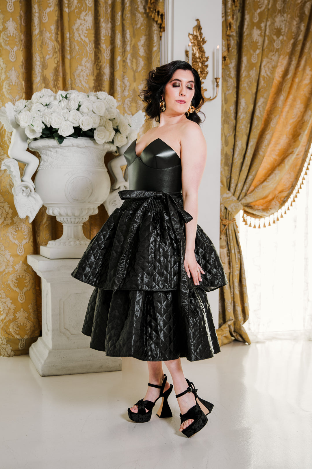 Ruffle Skirt in "Quilt"