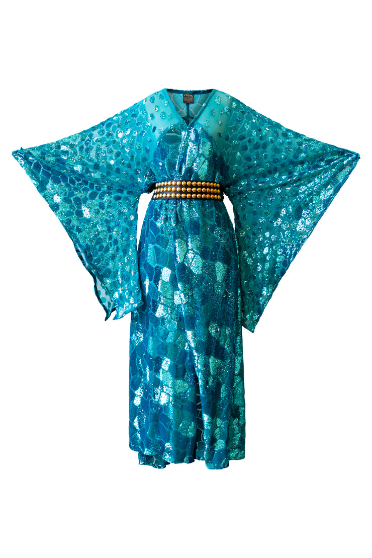 Bohémienne Kimono Robe “Good Luck” (Runway Edition)