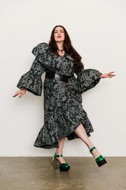 Manhattan Opera Coat in "Skulls"