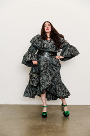 Manhattan Opera Coat in "Skulls"