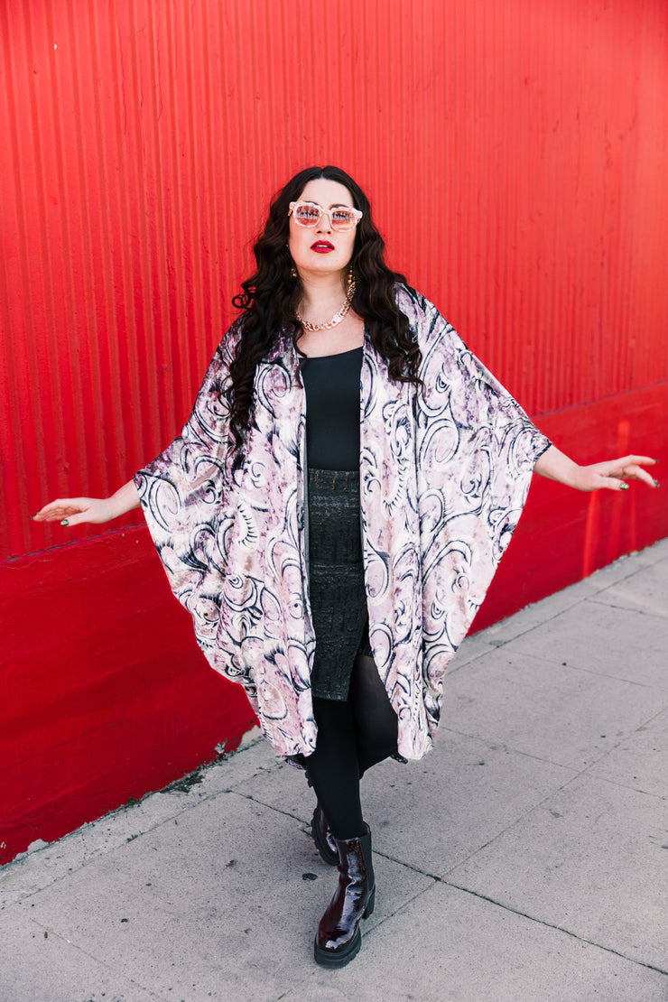 Coloratura Cape "Swirl Velvet"