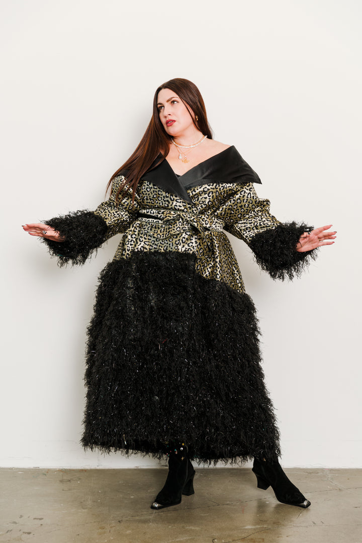 London Opera Coat in “Leopard"