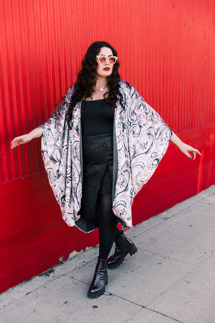 Coloratura Cape "Swirl Velvet"