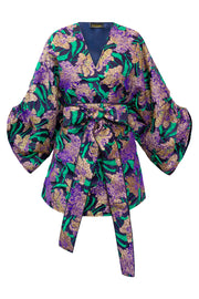 Theater Jacket “WTF Flower" (Purple)