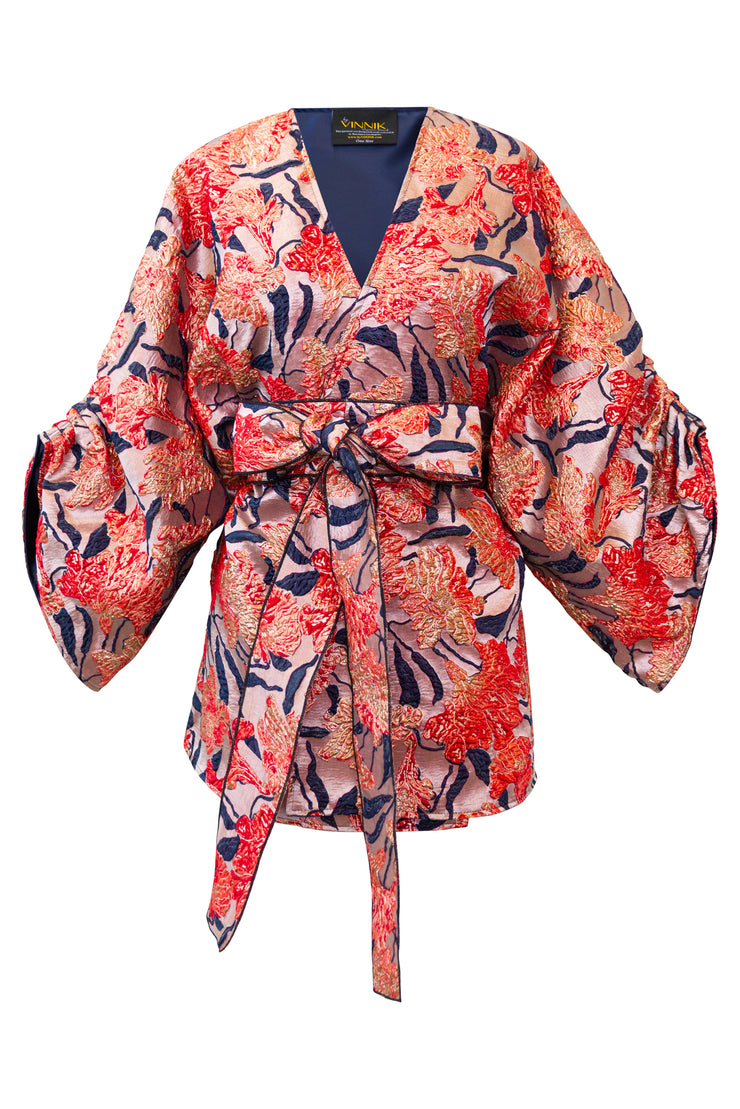Theater Jacket “WTF Flower" (Pink)