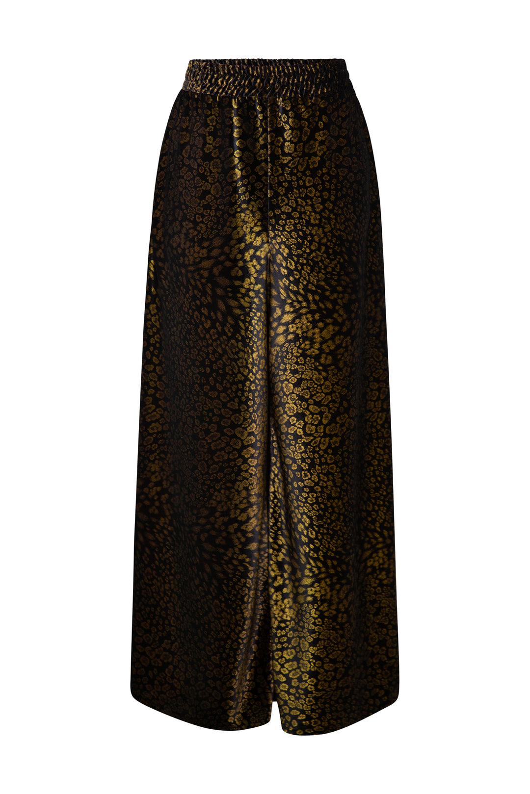 Muse Pants in “Gold Foiled Leopard”