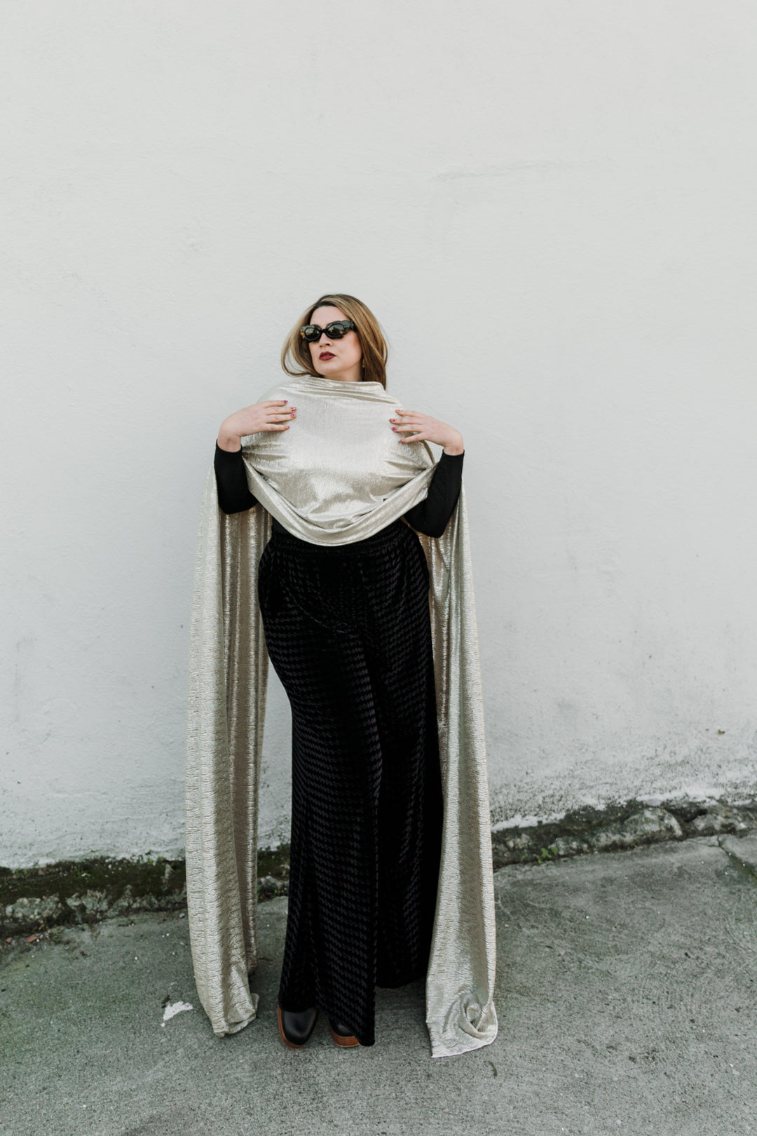 Blanket Scarf “Champagne”