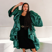 Manhattan Opera Coat in "Il Gattopardo" (Turquoise)